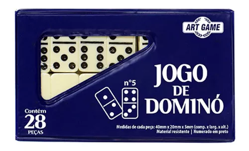 DOMINO NO ESTOJO N7 ART GAME MEDIO