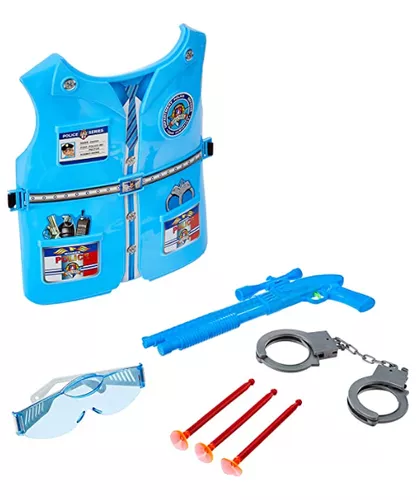 BRINQ. COLETE KIT POLICIAL BOY